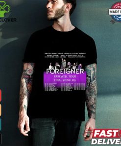 Foreigner Farewell Tour 2024 Shirt