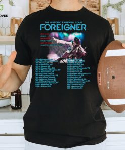 Foreigner Shirt , Foreigner The Histroric Farewell Tour 2023 Shirt, Foreigner 2023 Shirt, Foreigner Band Fan Shirt, Foreigner Shirt festival