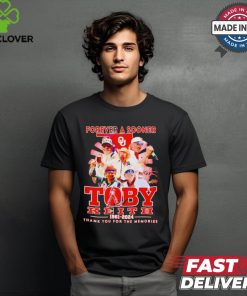 Forever A Sooner Toby Keith 1961 2024 Thank You For The Memories T Shirt