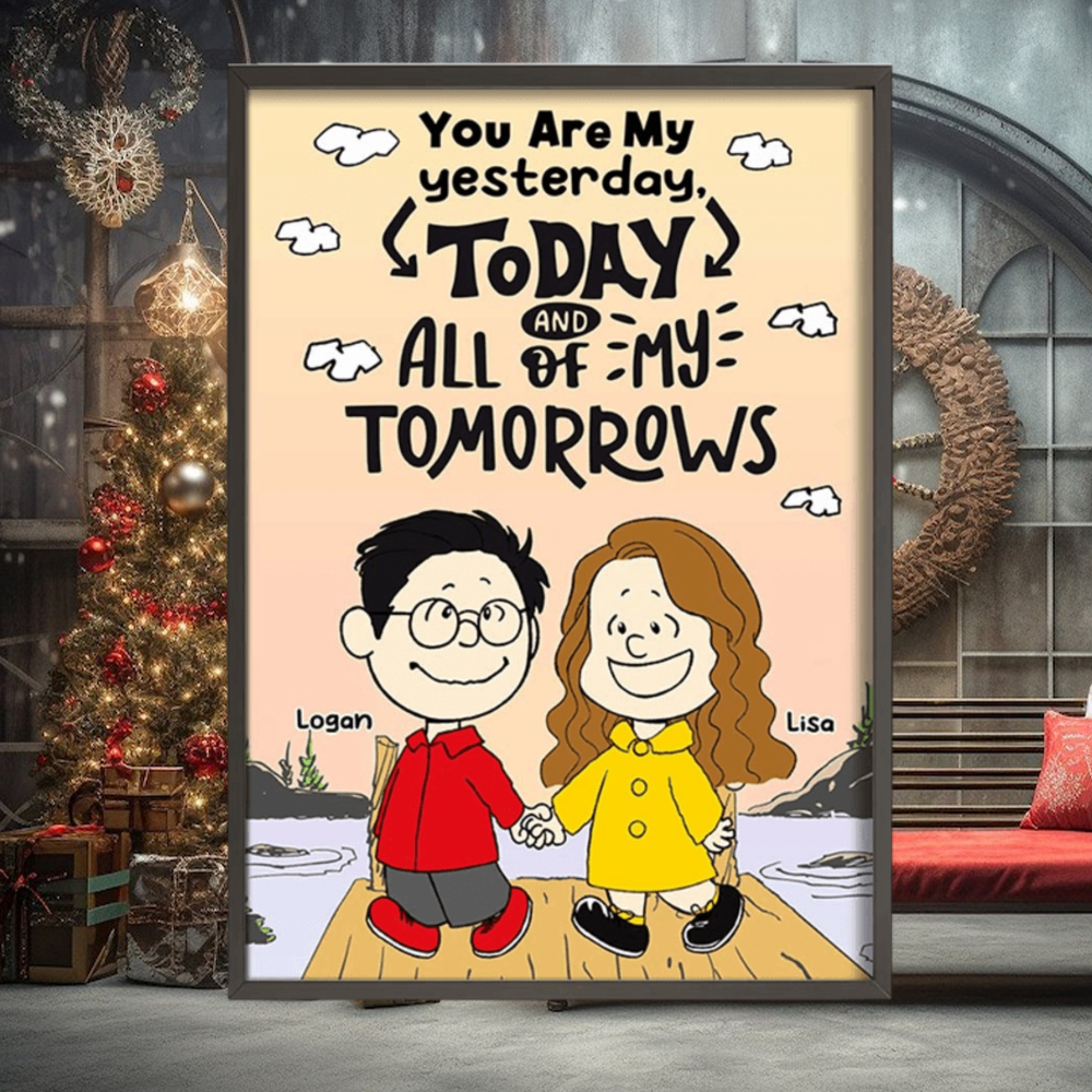 Forever Couple Hand In Hand, Couple Poster Canvas Forever Couple Hand In Hand, Couple Poster Canvas