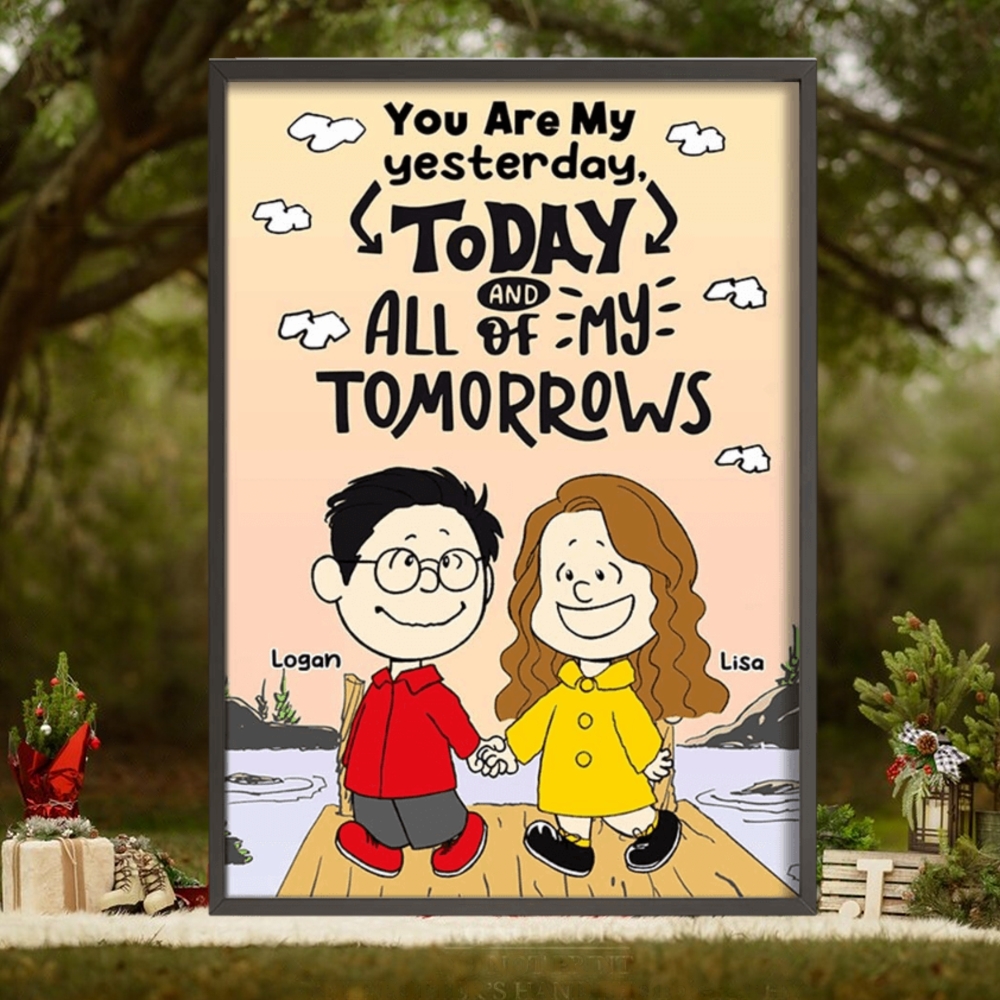 Forever Couple Hand In Hand, Couple Poster Canvas Forever Couple Hand In Hand, Couple Poster Canvas