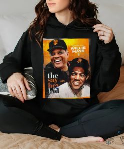 Forever Giant Willie Mays 1931 2024 the say hey kid hoodie, sweater, longsleeve, shirt v-neck, t-shirt