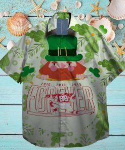 Forever Lucky LePrechaun St. Patrick day Hawaiian Shirt Lei
