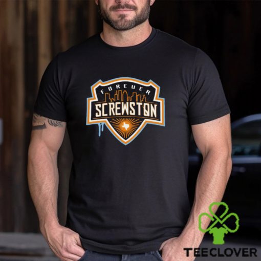 Forever Screwston Black Shirt