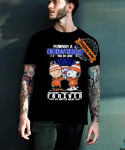 Forever a Oklahoma City Thunder x Deadpool and Wolverine fan win or lose yesterday today tomorrow forever t shirt