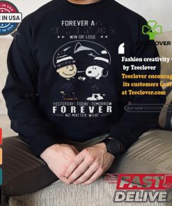 Forever a penn state nittany lions fan win or lose yesterday today tomorrow forever shirt