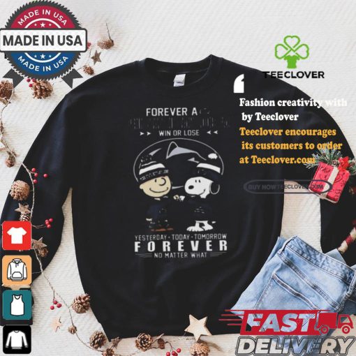 Forever a penn state nittany lions fan win or lose yesterday today tomorrow forever shirt
