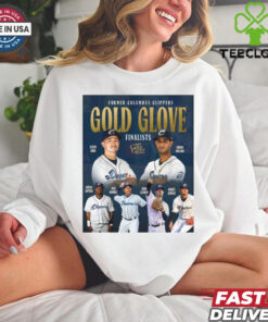 Former Columbus Clippers Gold Glove Finalists Players Poster t hoodie, sweater, longsleeve, shirt v-neck, t-shirt