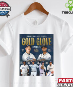 Former Columbus Clippers Gold Glove Finalists Players Poster t hoodie, sweater, longsleeve, shirt v-neck, t-shirt