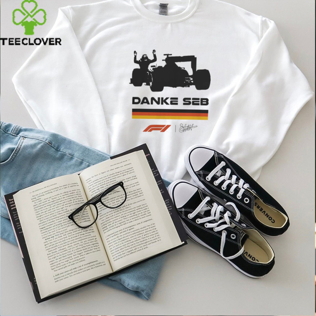 Formula 1 Danke Seb Shirt Sebastian Vettel Shirt Formula 1 Danke Seb Shirt Sebastian Vettel Shirt