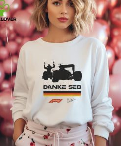 Formula 1 Danke Seb Shirt Sebastian Vettel Shirt 1 Formula 1 Danke Seb Shirt Sebastian Vettel Shirt