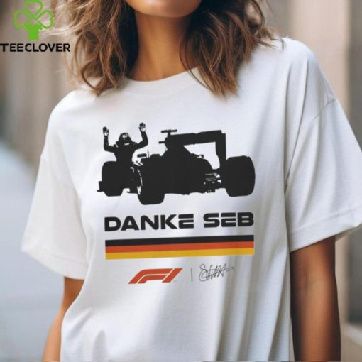 Formula 1 Danke Seb Shirt Sebastian Vettel Shirt