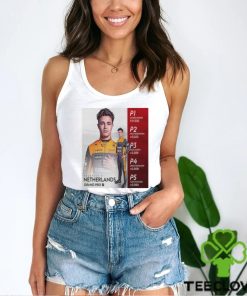 Formula 1 McLaren Driver Lando Norris Tops The Timesheets In Practice 2 Of DutchGP 2023 Classic T shirt