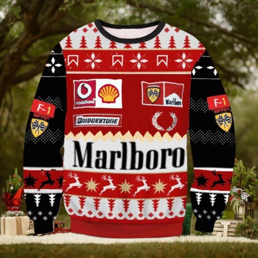 Formula 1 Racing Ugly Christmas Sweater