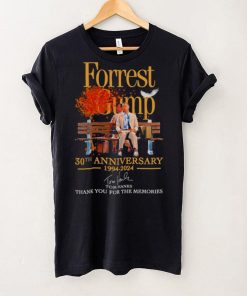 Forrest Gump 30th Anniversary 1994 2024 Tom Hanks Signature Shirt 2 Forrest Gump 30th Anniversary 1994 2024 Tom Hanks Signature Shirt