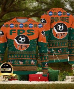 Forssan Palloseura Ugly Christmas Sweater Logo Custom Name Gift Fans