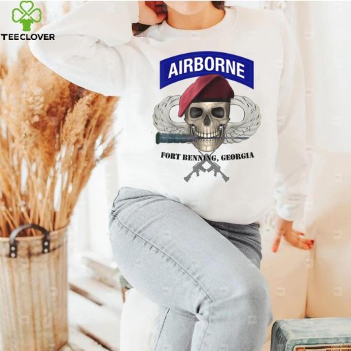 Fort Benning Army Base Airborne Training Columbus T Shirt