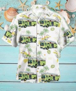 Fort Lauderdale Florida Fire Rescue Engine 9S 1976 Ward Lafrance Hawaiian Shirt 2024