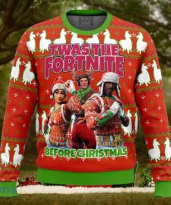 Fortnite Twas Night Ugly Christmas Sweater Gift For Men And Women