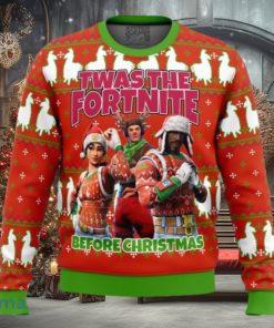 Fortnite Twas Night Ugly Christmas Sweater Gift For Men And Women