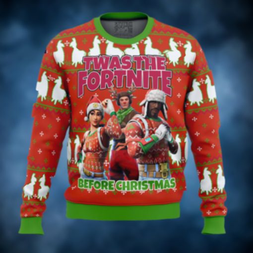 Fortnite Twas Night Ugly Christmas Sweater