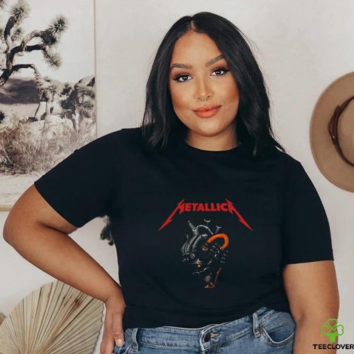 Fortnite x Metallica Rust Merch Collaboration T Shirt