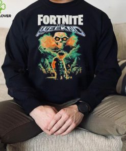 Fortnite x The Weeknd skull t shirt