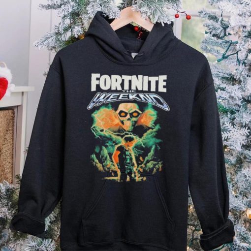 Fortnite x The Weeknd skull t hoodie, sweater, longsleeve, shirt v-neck, t-shirt