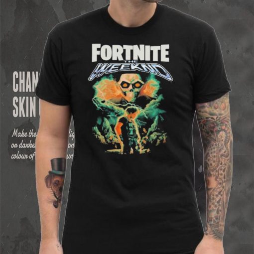 Fortnite x The Weeknd skull t hoodie, sweater, longsleeve, shirt v-neck, t-shirt