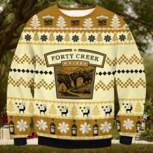 Forty Creek Whiskey Ugly Sweater