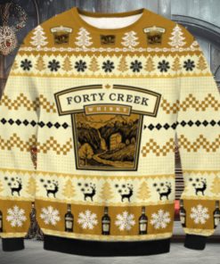 Forty Creek Whiskey Ugly Sweater