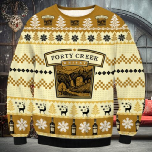 Forty Creek Whiskey Ugly Sweater