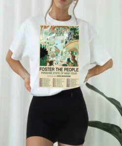 Foster The People Paradise State Of Mind Tour 2025 T shirt