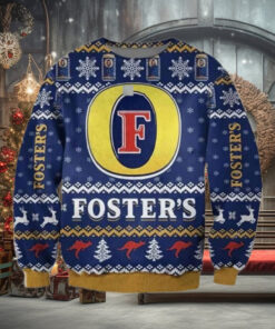 Fosters Beer Ugly Christmas Sweater
