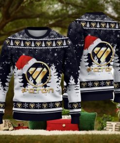 Foton Logo Wearing Santa Hat Christmas Gift Ugly Christmas Sweater Christmas Gift Ideas