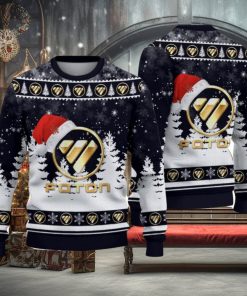 Foton Logo Wearing Santa Hat Christmas Gift Ugly Christmas Sweater Christmas Gift Ideas 1 Foton Logo Wearing Santa Hat Christmas Gift Ugly Christmas Sweater Christmas Gift Ideas