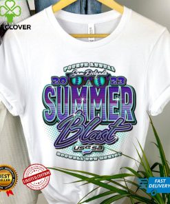 Fourth Annual Sam Delgado Summer Blast MVP 2023 Roswell New Mexico logo shirt