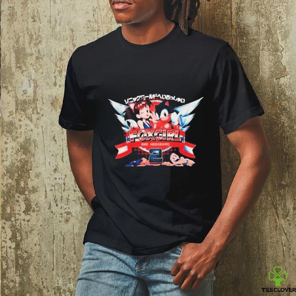 Fox Girl And Hegehog 2 shirt Fox Girl And Hegehog 2 shirt