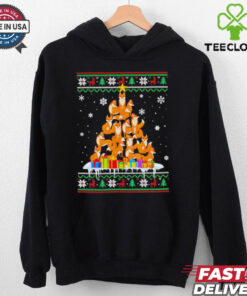 Fox Xmas tree Christmas ugly shirt