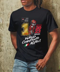 Francesco Bagnaia 2023 Ducati World Champions Again Shirt