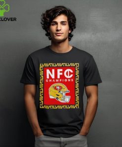 Francisco 49ers 2023 NFC Champions Helmet hoodie, sweater, longsleeve, shirt v-neck, t-shirt
