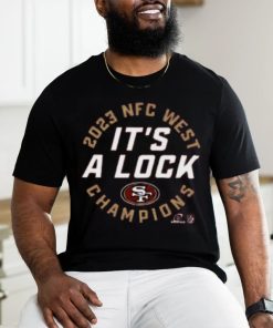 Francisco 49ers 2023 NFC West It’s A Lock Champions Shirt