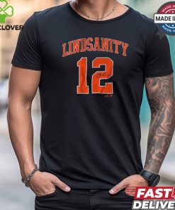 Francisco Lindor #12 Lindsanity Sh Signature New York Mets MLB t shirt