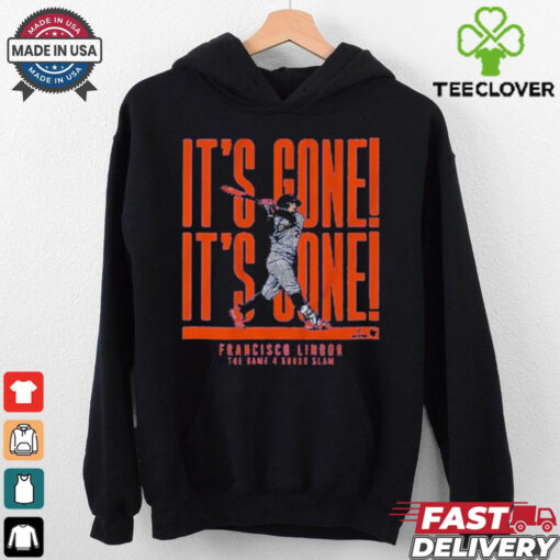 Francisco Lindor It’s Gone! It’s Gone hoodie, sweater, longsleeve, shirt v-neck, t-shirt