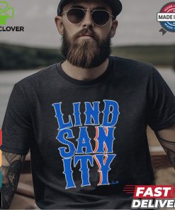 Francisco Lindor Lindsanity Text T shirts
