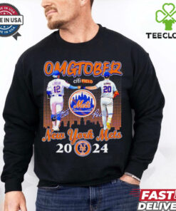 Francisco Lindor Pete Alonso OMGTOBER New York Mets 2024 shirt