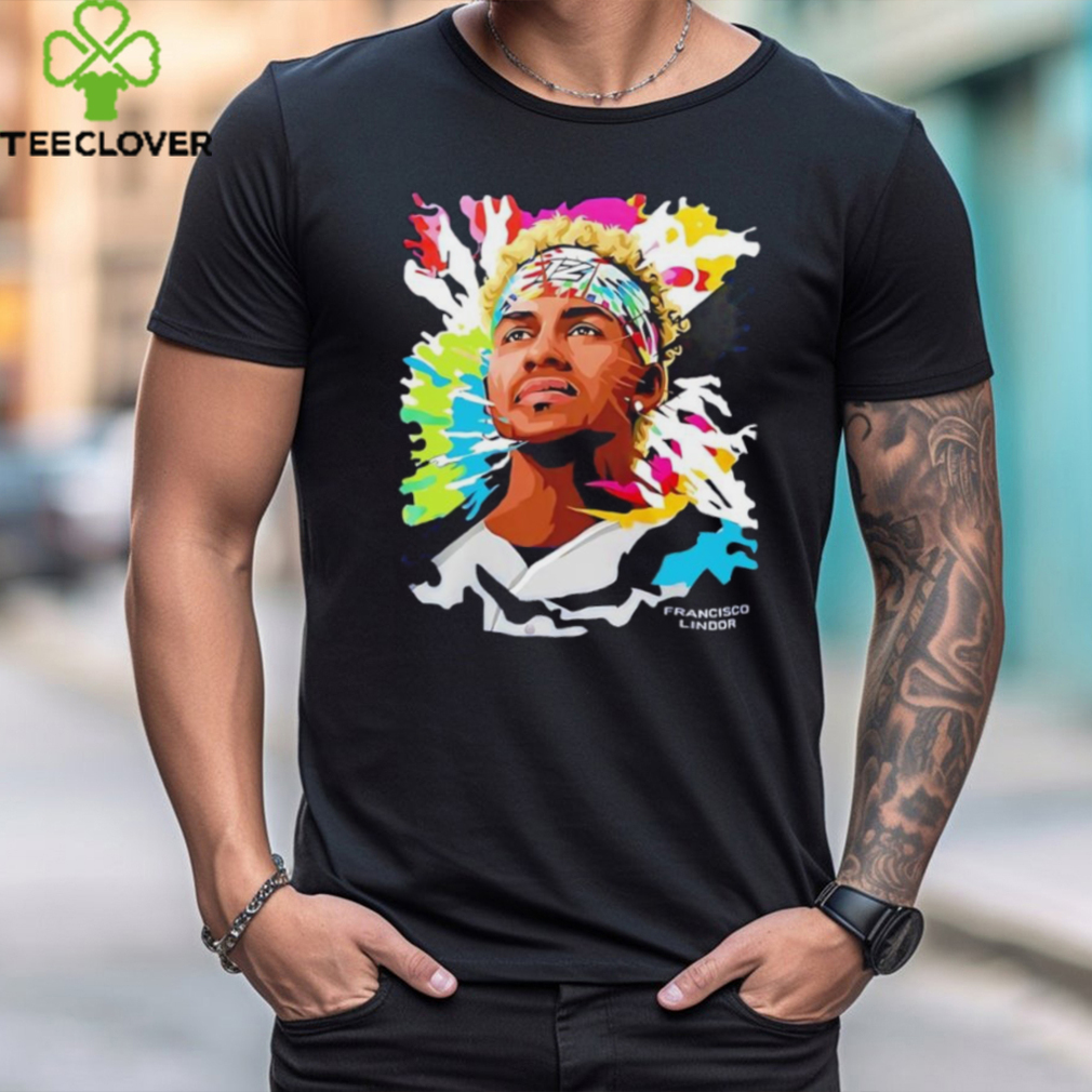 Francisco Lindor player New York Mets baseball MLB art shirt Francisco Lindor player New York Mets baseball MLB art shirt