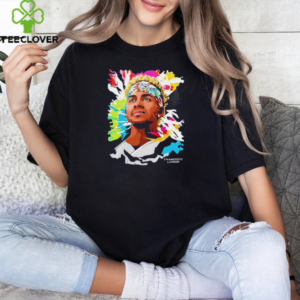 Francisco Lindor player New York Mets baseball MLB art shirt Francisco Lindor player New York Mets baseball MLB art shirt