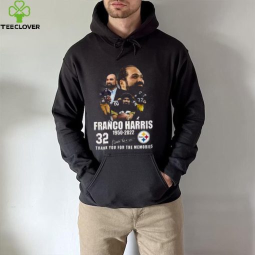 Franco Harris 1950 2022 32 Years Thank You For The Memories Franco Harris T Shirt