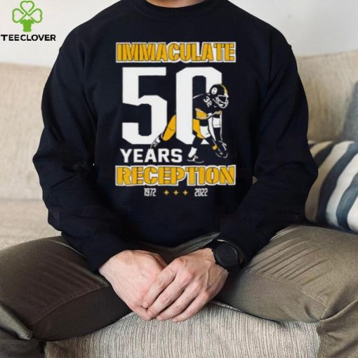Franco Harris Immaculate 50 Years Reception Pittsburgh Franco Harris T Shirt